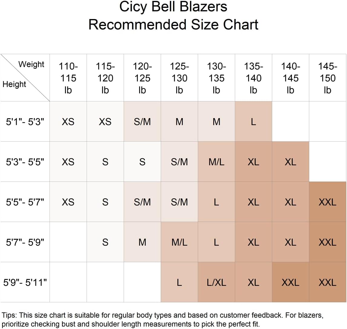 Cicy Bell Womens Work Blazers Long Sleeve Open Front Suit Jackets 2025 Business Casual Outfits - Image 6