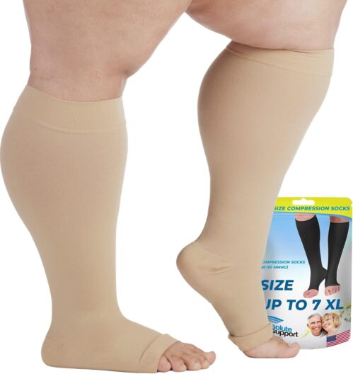 Compression Socks for Women & Men 20-30mmHg – Varicose Veins Circulation – A511